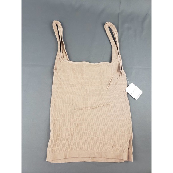 Free People Tops - NWT Intimately Free People Square One Seamless Cami Nude sz. M/L 4077FPI